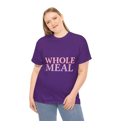 Whole Meal Tee — Pastel Gradient Graphic T‑Shirt - Sole & Drip