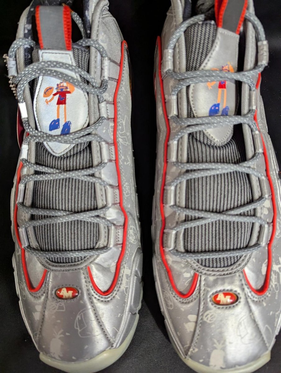 Nike Air Max Penny 1 DB "Doernbecher" 49ers Sz 13 Used Great Cond 728590 - 001 - Sole & Drip