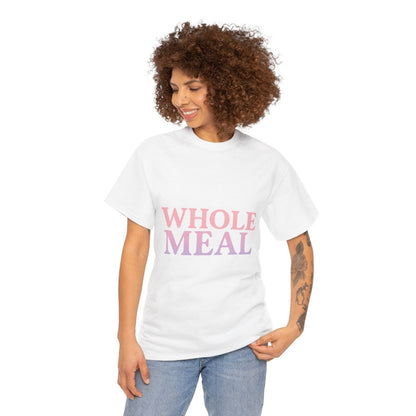 Whole Meal Tee — Pastel Gradient Graphic T‑Shirt - Sole & Drip