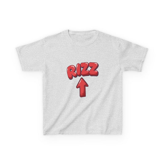 Kids Tee — Playful "RIZZ" Arrow Graphic Shirt - Sole & Drip