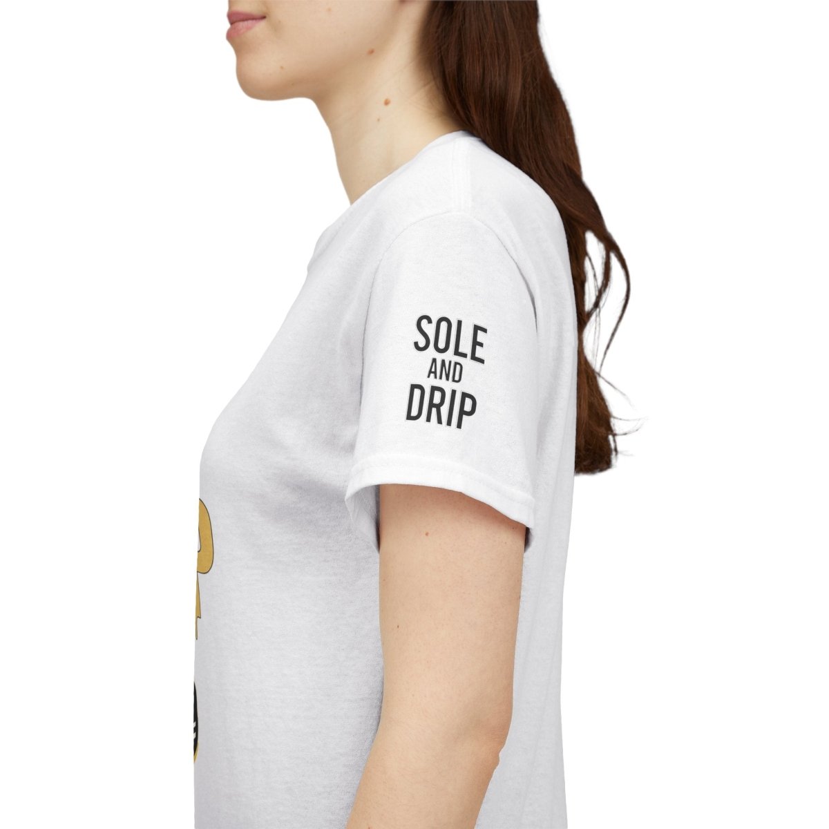 Sole and Drip Short Sleeve Tee — Sneaker Graphic Shirt with 'SOLE AND DRIP' Design - Sole & Drip