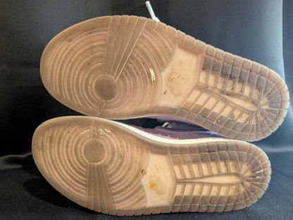 Jordan 1 High "Season of Her Orchid Mist" Wmns 7.5 Used VGC AO1847 - 550 Satin - Sole & Drip