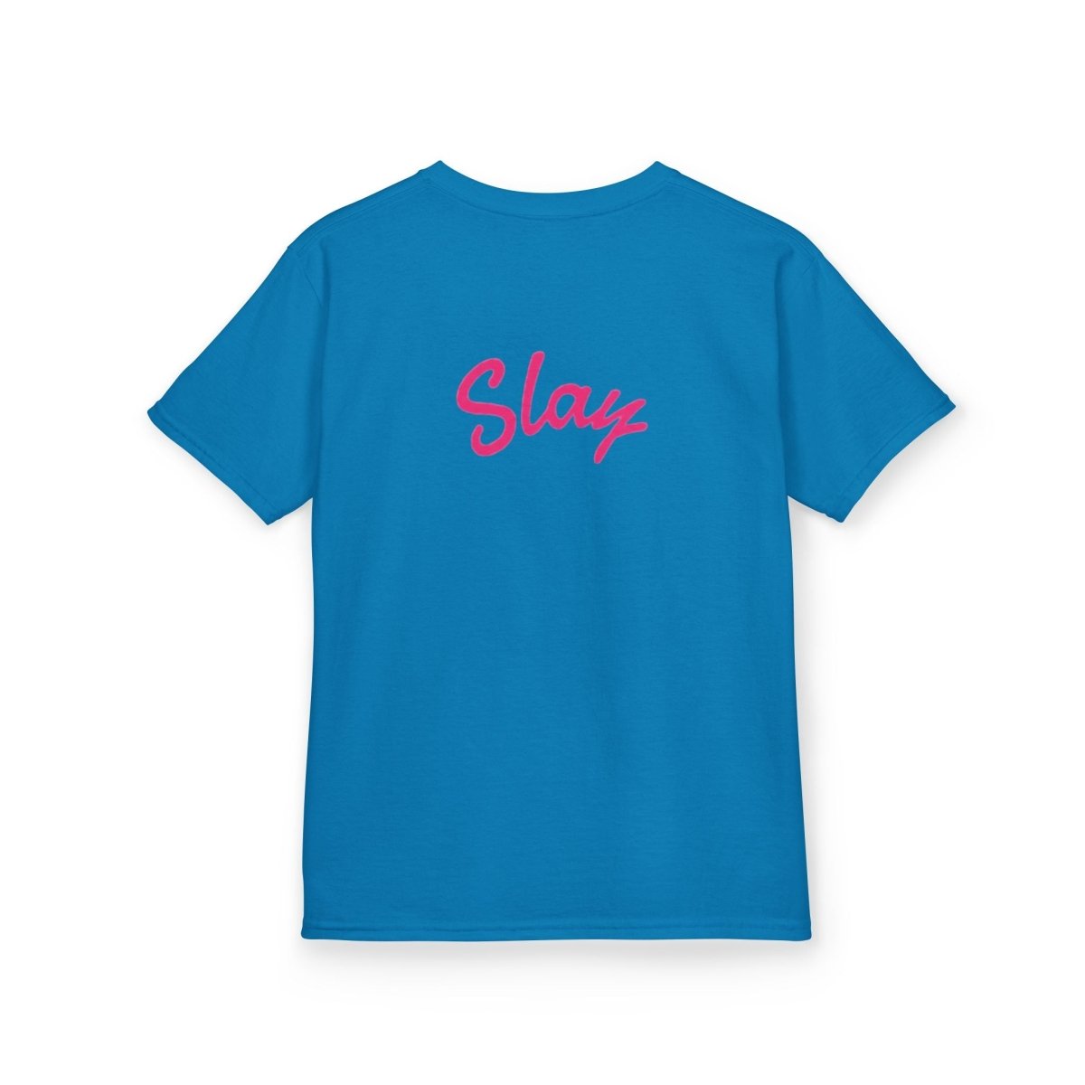 Kids Tee — Pink “Baddie 67” Front & “Slay” Back Graphic - Sole & Drip