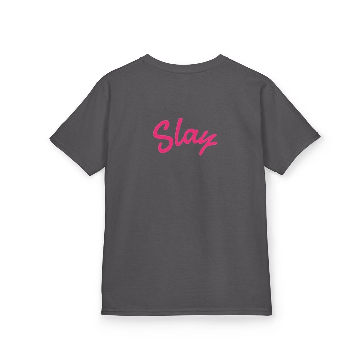 Kids Tee — Pink “Baddie 67” Front & “Slay” Back Graphic - Sole & Drip