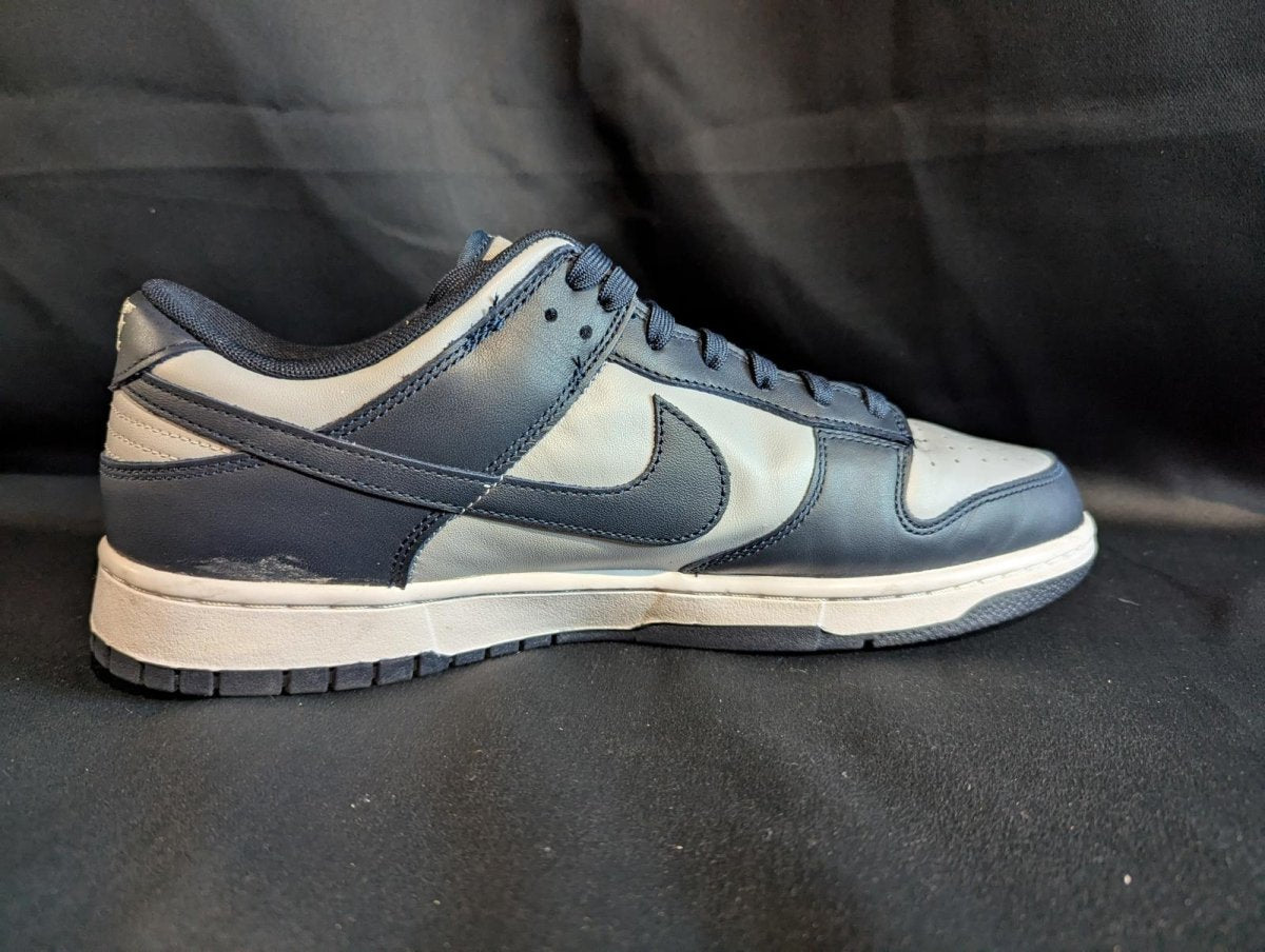 Nike Dunk Low "Georgetown" Size 13 Used VGC DD1391 - 003 Navy Blue Grey Read - Sole & Drip
