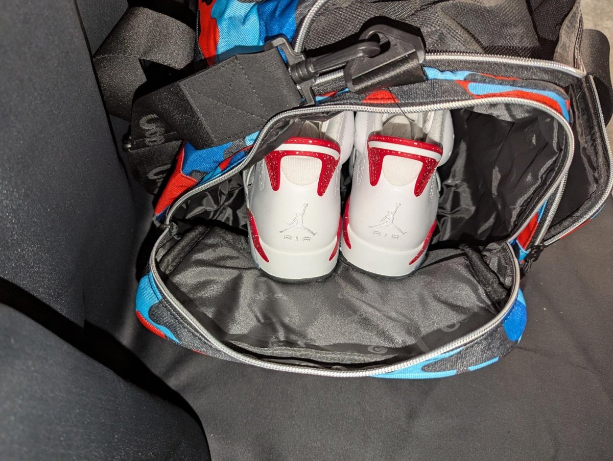 NEW Cookies SF Heritage Smell Proof Duffel Bag Blue Red Black Camo Streetwear - Sole & Drip