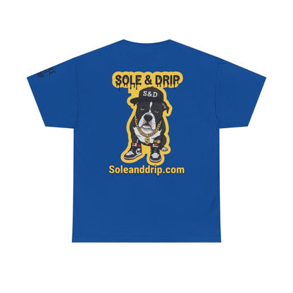 Sole and Drip Short Sleeve Tee — Sneaker Graphic Shirt with 'SOLE AND DRIP' Design - Sole & Drip