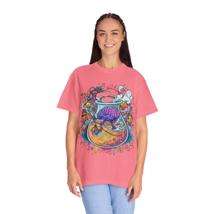 "Let Me Cook" T-Shirt — Colorful Chef Brain Illustration - Sole & Drip