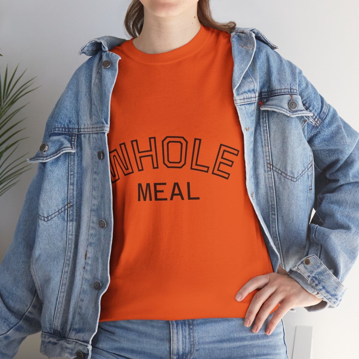 Whole Meal T-Shirt — Minimalist Tee - Sole & Drip