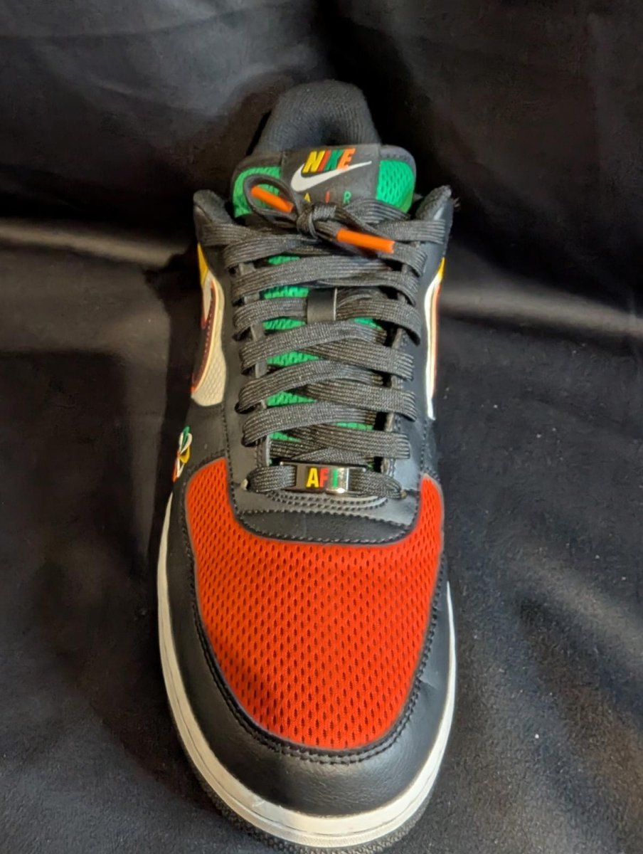 Nike Air Force 1 Low "Sunburst" Size 13 Used VGC CK9282 - 100 Multi - Color Retro - Sole & Drip