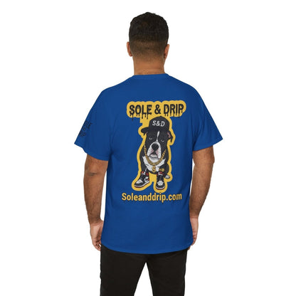 Sole and Drip Short Sleeve Tee — Sneaker Graphic Shirt with 'SOLE AND DRIP' Design - Sole & Drip