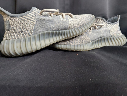 NEW NIB Adidas Yeezy Boost 350 V2 "Israfil" Grey Yellow Size 10.5 FZ5421 RARE - Sole & Drip