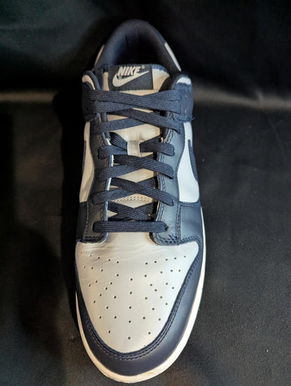 Nike Dunk Low "Georgetown" Size 13 Used VGC DD1391 - 003 Navy Blue Grey Read - Sole & Drip