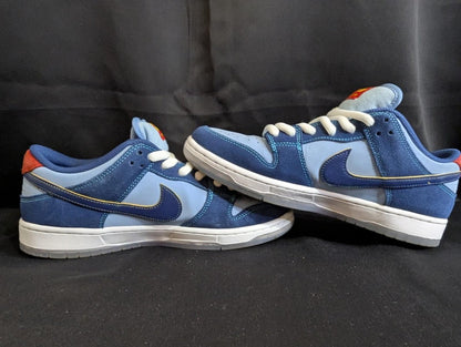 Nike SB Dunk Low Pro "Why So Sad?" Blue Red Size 9 VNDS w/ Box DX5549 - 400 - Sole & Drip
