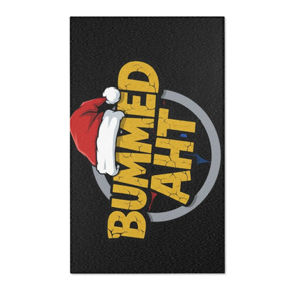 Bummed Aht Christmas Area Rug – Funny Santa Hat Holiday Doormat - Sole & Drip