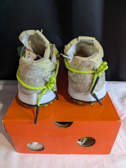 OFF-WHITE x Nike Air Zoom Terra Kiger 5 White 14W/12.5M Used ExcellentCD8179-100