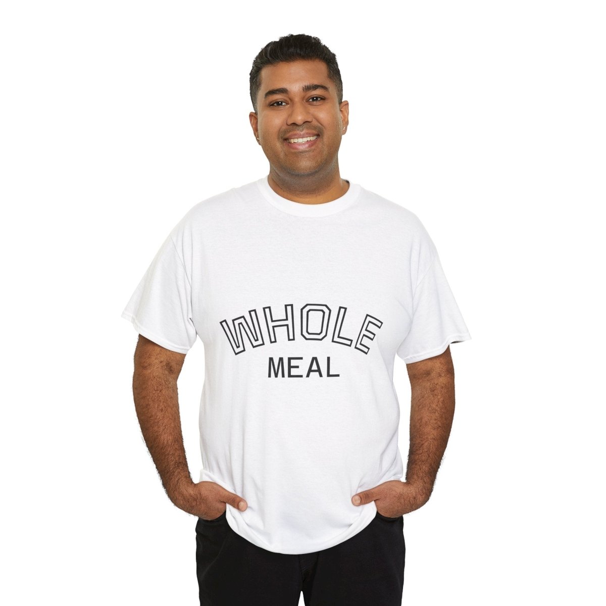 Whole Meal T-Shirt — Minimalist Tee - Sole & Drip