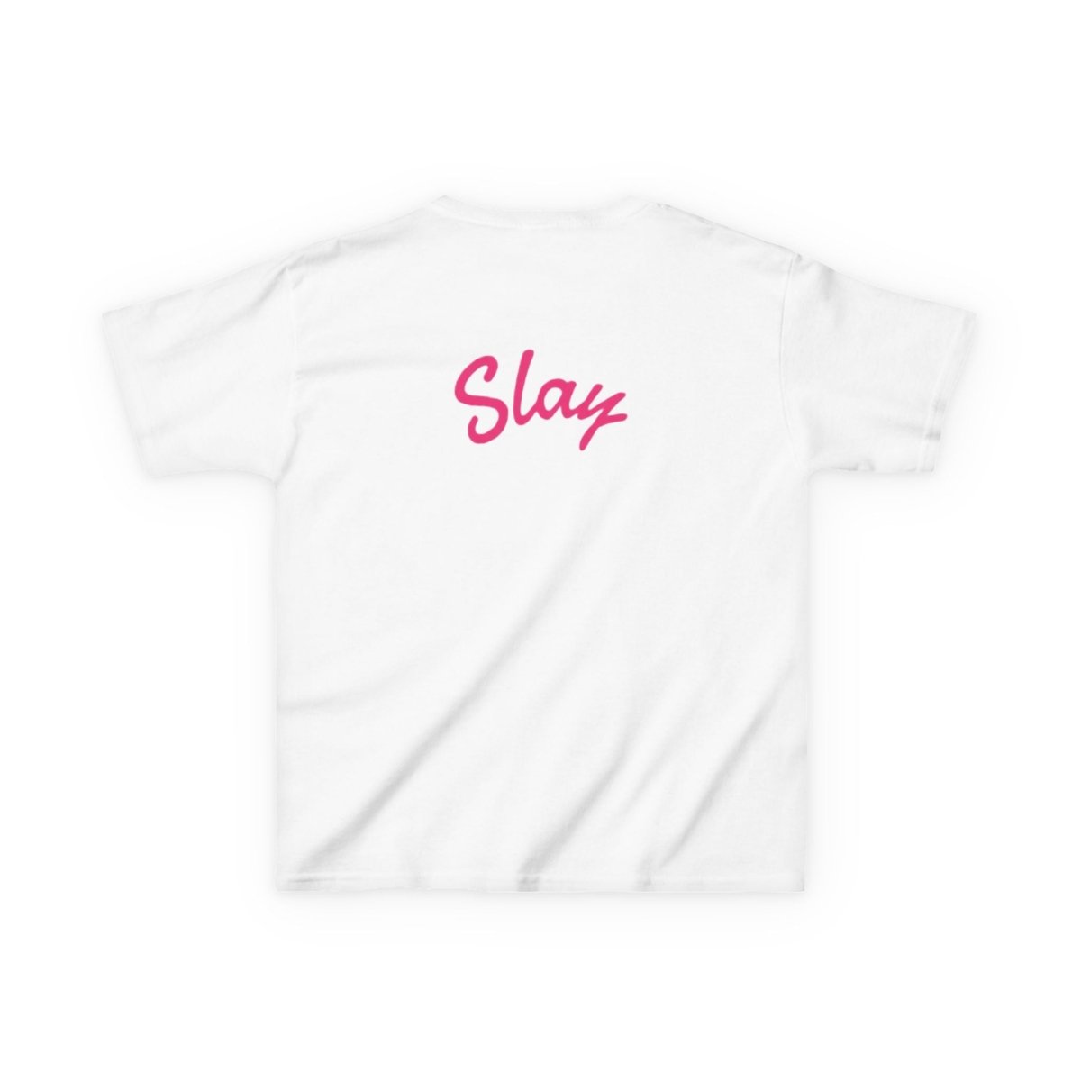 Kids Tee — Pink “Baddie 67” Front & “Slay” Back Graphic - Sole & Drip