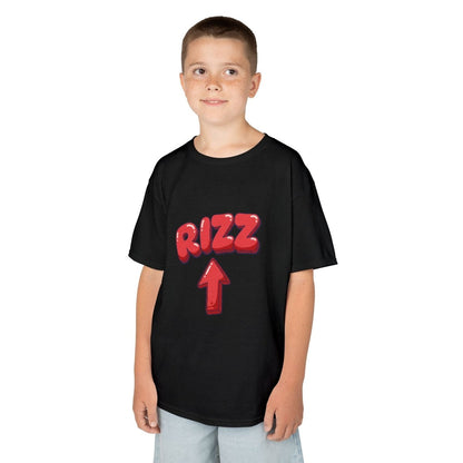 Kids Tee — Playful "RIZZ" Arrow Graphic Shirt - Sole & Drip