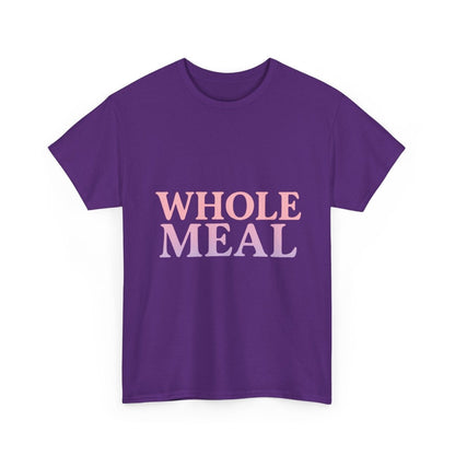 Whole Meal Tee — Pastel Gradient Graphic T‑Shirt - Sole & Drip