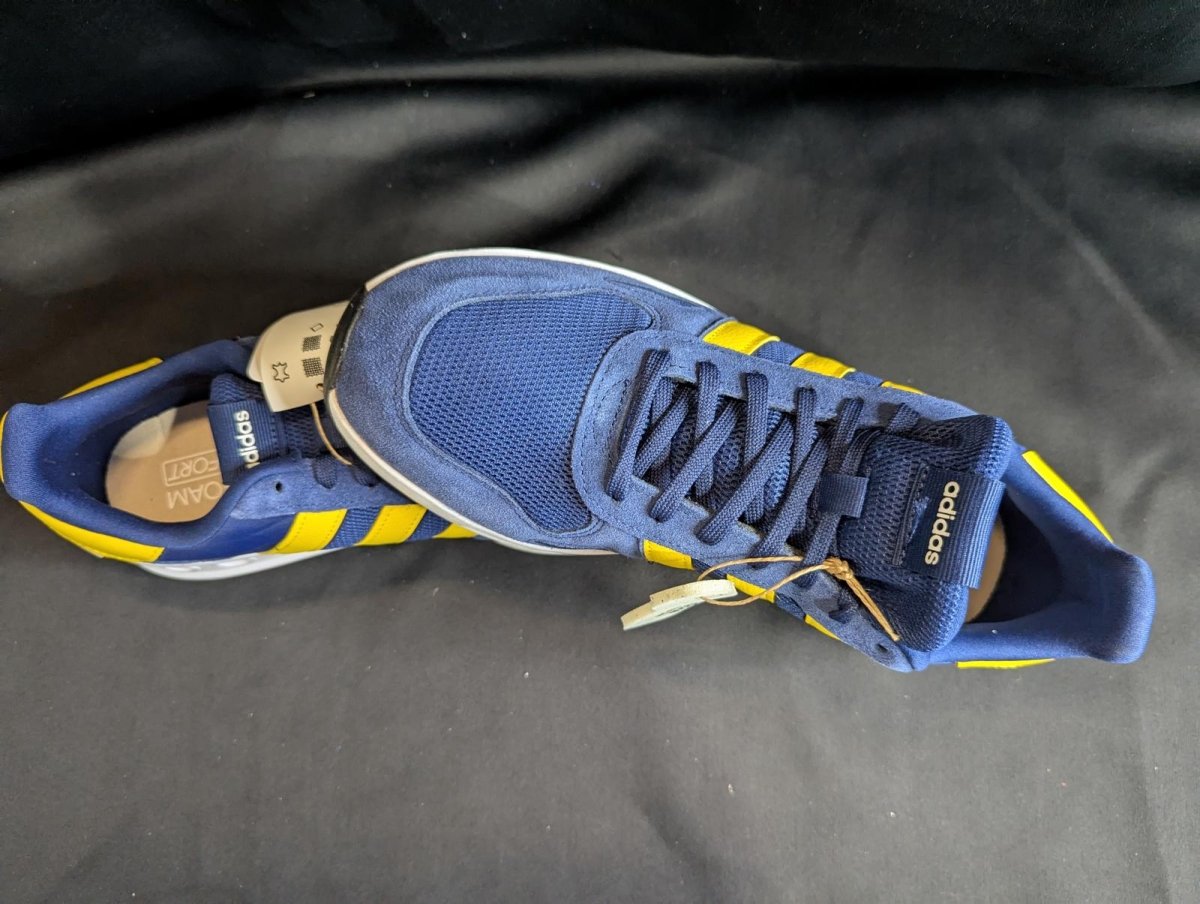 NEW Adidas Run 80s "Blue/Yellow" Retro Runner Men's Size 11 JI4871 Casual Shoe - Sole & Drip