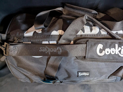 Cookies Summit Ripstop Nylon Smell Proof Duffle Bag Black NEW W/TAGS - Sole & Drip