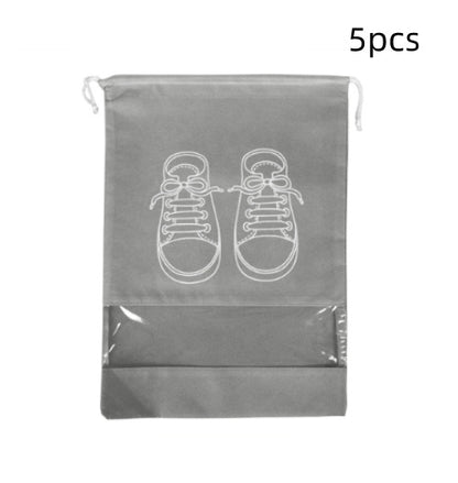 Drawstring Pocket Shoe Bag - Sole & Drip