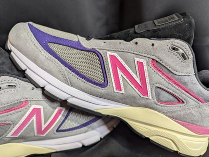 NEW NB 990v4 KITH x United Arrows & Sons Grey Pink Size 13 NWOB M990KT4 - Sole & Drip