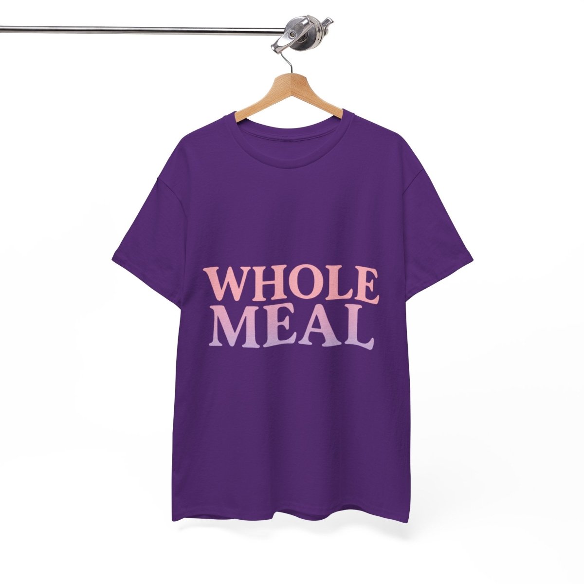 Whole Meal Tee — Pastel Gradient Graphic T‑Shirt - Sole & Drip