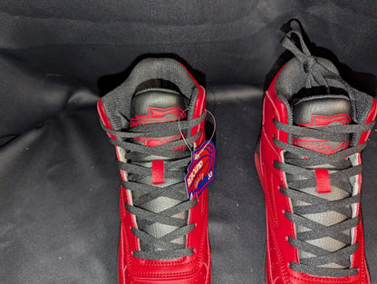 NEW NIB Patrick Ewing REBOUND ORION NON - STRAP Red Black White Men's 8 - Sole & Drip