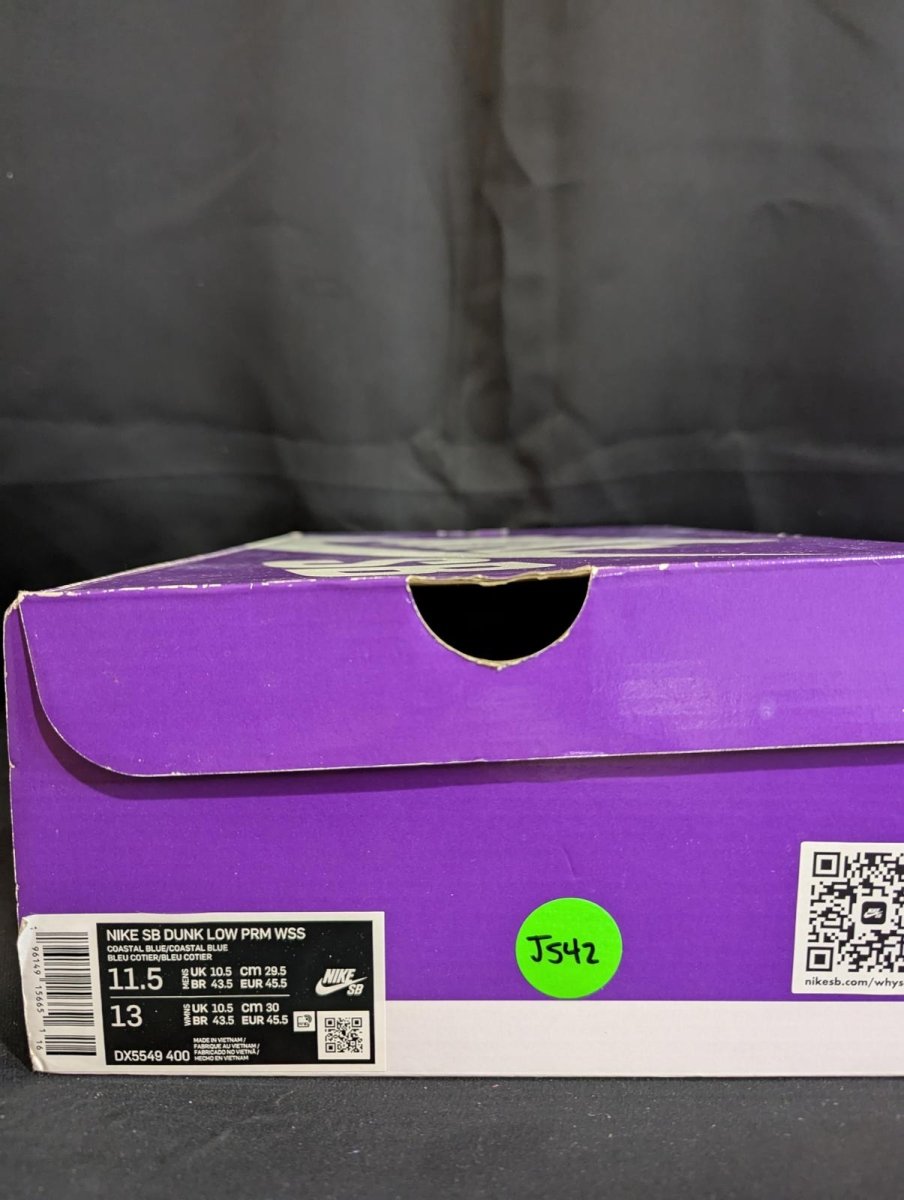 Nike SB Dunk Low Pro "Why So Sad?" Blue Red Size 9 VNDS w/ Box DX5549 - 400 - Sole & Drip