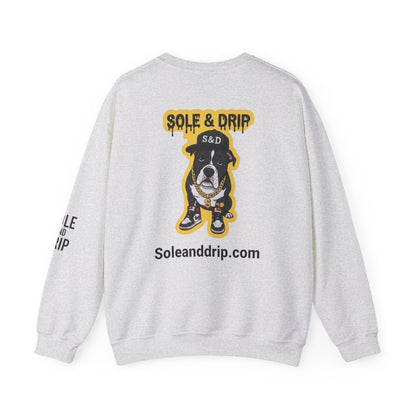 Sole and Drip Sweatshirt — Sneaker Graphic Shirt with 'SOLE AND DRIP' Design - Sole & Drip