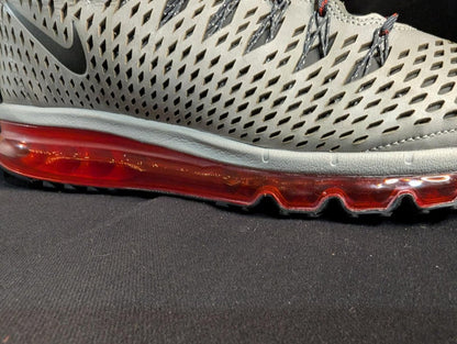 Nike Air Max Graviton Mid Silver Chilling Red US 13 Used w/ Box 616045 - 006 - Sole & Drip