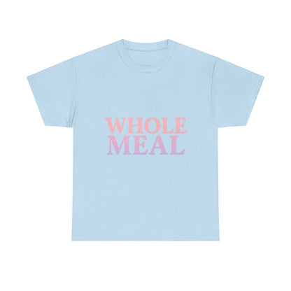 Whole Meal Tee — Pastel Gradient Graphic T‑Shirt - Sole & Drip