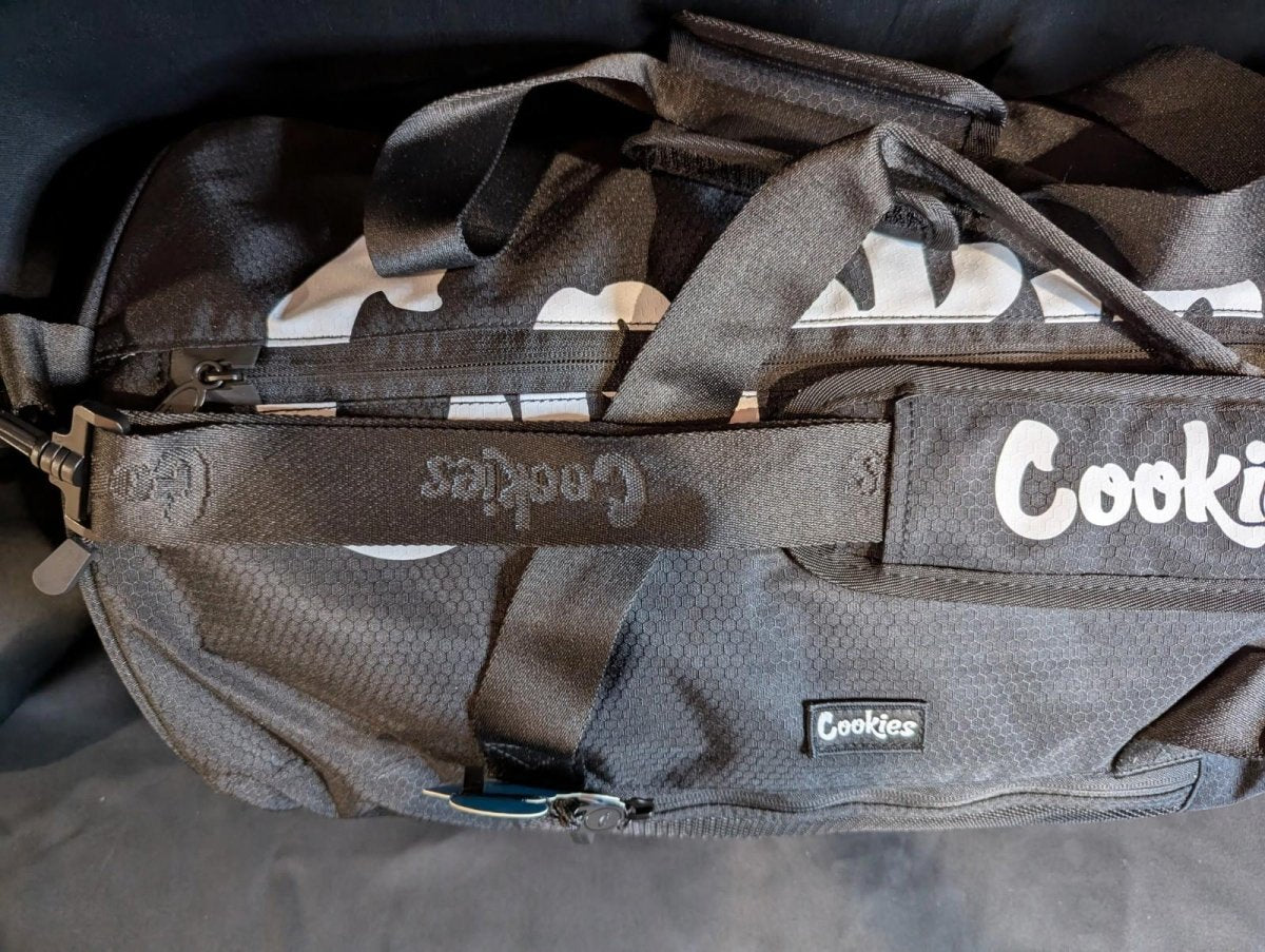 Cookies Summit Ripstop Nylon Smell Proof Duffle Bag Black NEW W/TAGS - Sole & Drip