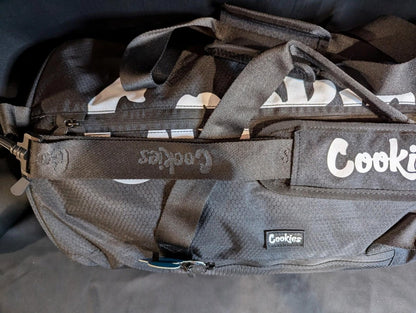 Cookies Summit Ripstop Nylon Smell Proof Duffle Bag Black NEW W/TAGS - Sole & Drip