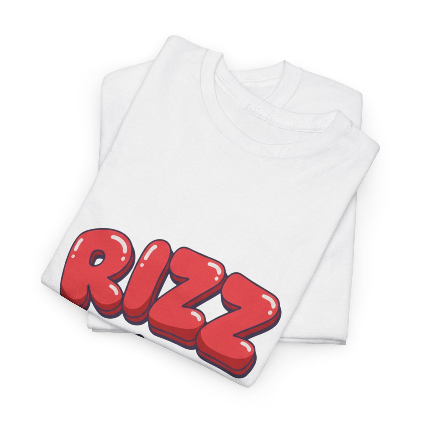 Adult Tee — Playful "RIZZ" Arrow Graphic Shirt