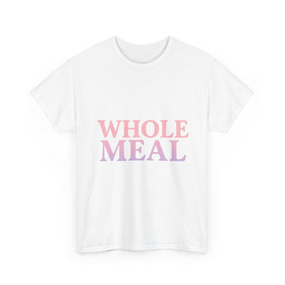 Whole Meal Tee — Pastel Gradient Graphic T‑Shirt - Sole & Drip
