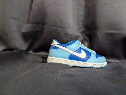 NEW NIB Nike Dunk Low Retro QS "Argon" Blue White Size 3Y Preschool DV2635 - 400 - Sole & Drip