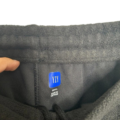 Yeezy YZY GAP Engineered By Balenciaga Polar Fleece Joggers Black Medium M NWT