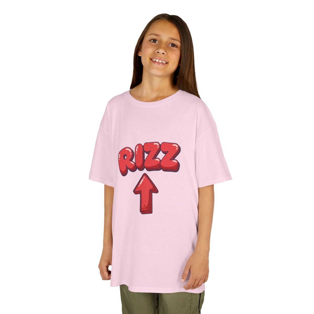 Kids Tee — Playful "RIZZ" Arrow Graphic Shirt - Sole & Drip