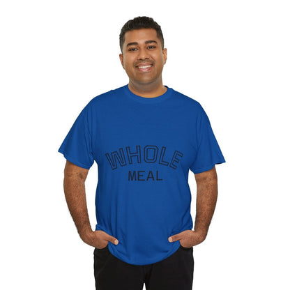 Whole Meal T-Shirt — Minimalist Tee - Sole & Drip