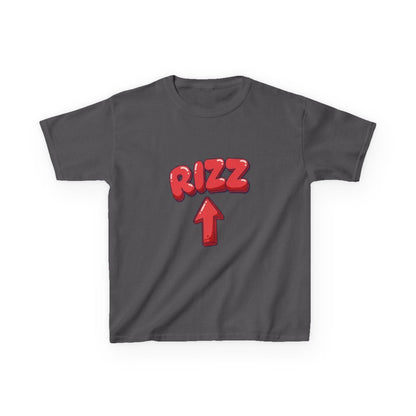 Kids Tee — Playful "RIZZ" Arrow Graphic Shirt - Sole & Drip