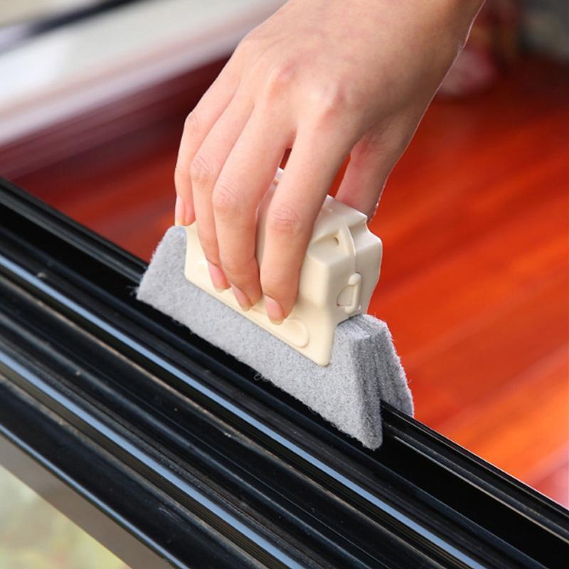 Creative Window Groove Cleaning Gap Brush Slot Cleaner - Sole & Drip