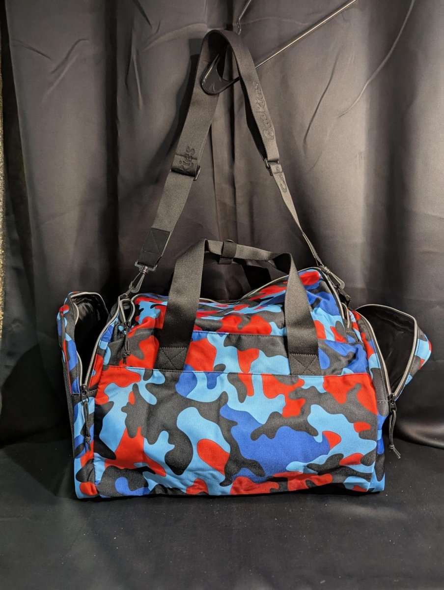 NEW Cookies SF Heritage Smell Proof Duffel Bag Blue Red Black Camo Streetwear - Sole & Drip