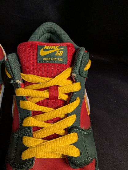 Nike SB Dunk Low Pro PRM "Seattle Supersonics" Green Red US 12 FZ1287 - 300 Used - Sole & Drip