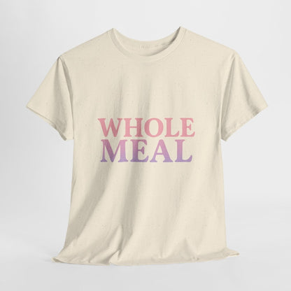 Whole Meal Tee — Pastel Gradient Graphic T‑Shirt - Sole & Drip