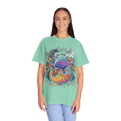 "Let Me Cook" T-Shirt — Colorful Chef Brain Illustration - Sole & Drip