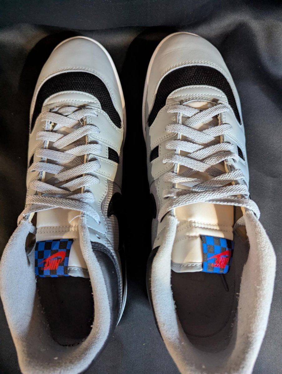 NEW DS Nike Mac Attack QS SP OG "Light Smoke Grey" 13 FB8938 - 001 Checkered Tag - Sole & Drip