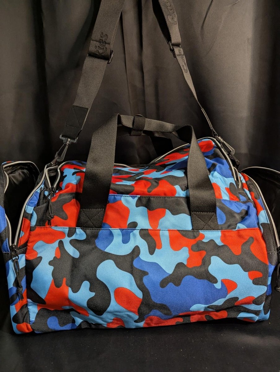 NEW Cookies SF Heritage Smell Proof Duffel Bag Blue Red Black Camo Streetwear - Sole & Drip